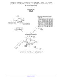 DTA143TET1G Datasheet Page 9