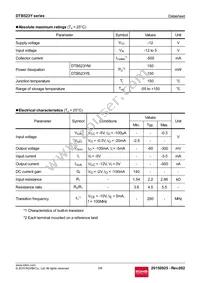 DTB523YMT2L Datasheet Page 2