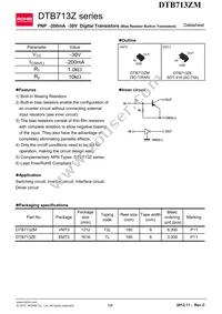 DTB713ZETL Datasheet Cover