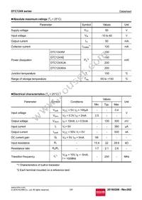 DTC124XMT2L Datasheet Page 2