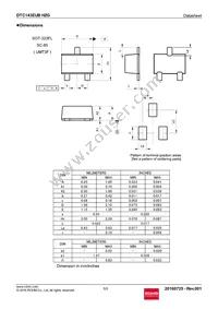 DTC143EUBHZGTL Datasheet Page 5