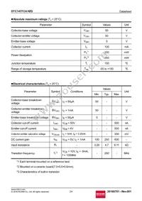 DTC143TCAHZGT116 Datasheet Page 2