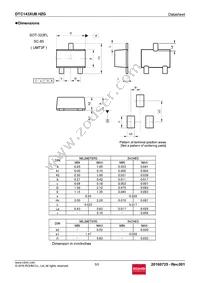 DTC143XUBHZGTL Datasheet Page 5