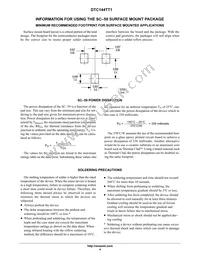 DTC144TT1G Datasheet Page 4