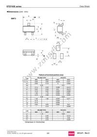 DTD743EMT2L Datasheet Page 6