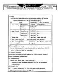 DTS050400UDC-P5P Datasheet Page 2