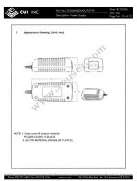 DTS060400UDC-P5P-TK Datasheet Page 11