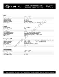 DTS120100SUDC-P5P-SZ Datasheet Cover