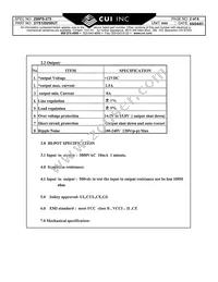 DTS120250UTC-P5P Datasheet Page 2