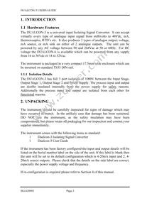 DUALCON-3 Datasheet Page 3
