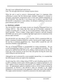 DUALCON-3 Datasheet Page 14
