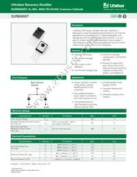 DUR6040WT Datasheet Cover