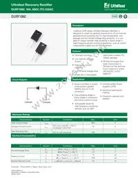 DURF1060 Datasheet Cover