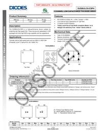 DUSBULC6-CSP4-7 Datasheet Cover