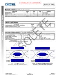 DUSBULC6-CSP4-7 Datasheet Page 2