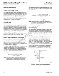 DW025ACL-M Datasheet Page 12