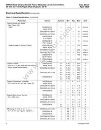 DW025CL-M Datasheet Page 4