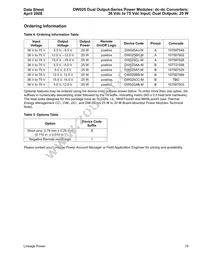 DW025CL-M Datasheet Page 19