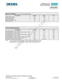 DXT2014P5-13 Datasheet Page 2