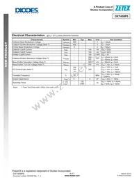 DXT458P5-13 Datasheet Page 4