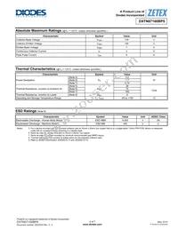 DXTN07100BP5-13 Datasheet Page 2