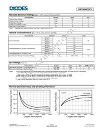 DXTN26070CY-13 Datasheet Page 2