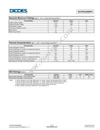 DXTP03200BP5-13 Datasheet Page 2