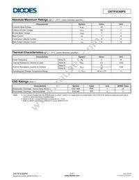 DXTP3C60PS-13 Datasheet Page 2