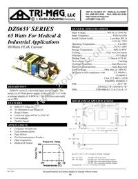 DZ065V-6 Datasheet Cover