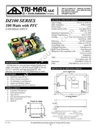 DZ100-18 Datasheet Cover