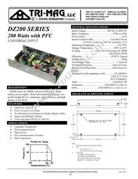 DZ200-4EU Datasheet Cover