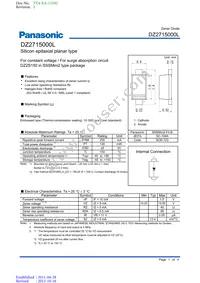 DZ2715000L Datasheet Cover