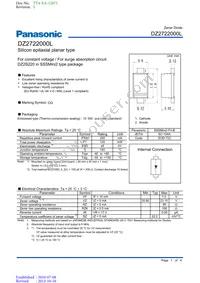 DZ2722000L Datasheet Cover