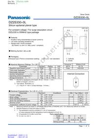 DZ2S330M0L Datasheet Cover