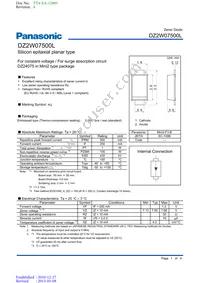 DZ2W07500L Datasheet Cover