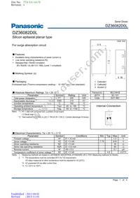 DZ36082D0L Datasheet Cover