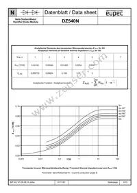 DZ540N26KS01HPSA1 Datasheet Page 4