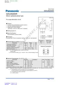 DZ5J062D0R Datasheet Cover