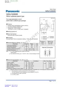 DZ5J120D0R Datasheet Cover