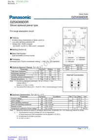 DZ5X068D0R Datasheet Cover