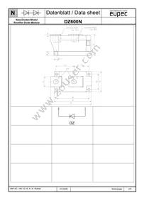 DZ600N14KHQSA2 Datasheet Page 3