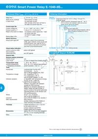 E-1048-8S2-C3C1-4U3-25A Datasheet Page 2
