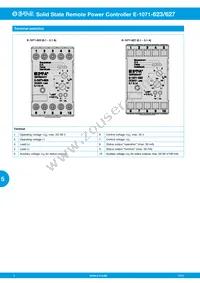 E-1071-623-DC24V-0.1A...3.1A Datasheet Page 4