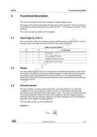 E-L6219 Datasheet Page 7