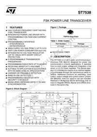 E-ST7538P Datasheet Cover