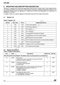 E-STE100P Datasheet Page 8