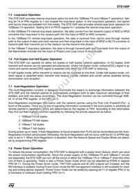 E-STE100P Datasheet Page 17