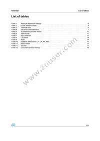 E-TDA7342NTR Datasheet Page 3