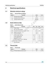 E-TDA7342NTR Datasheet Page 6