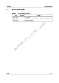 E-TDA7342NTR Datasheet Page 19